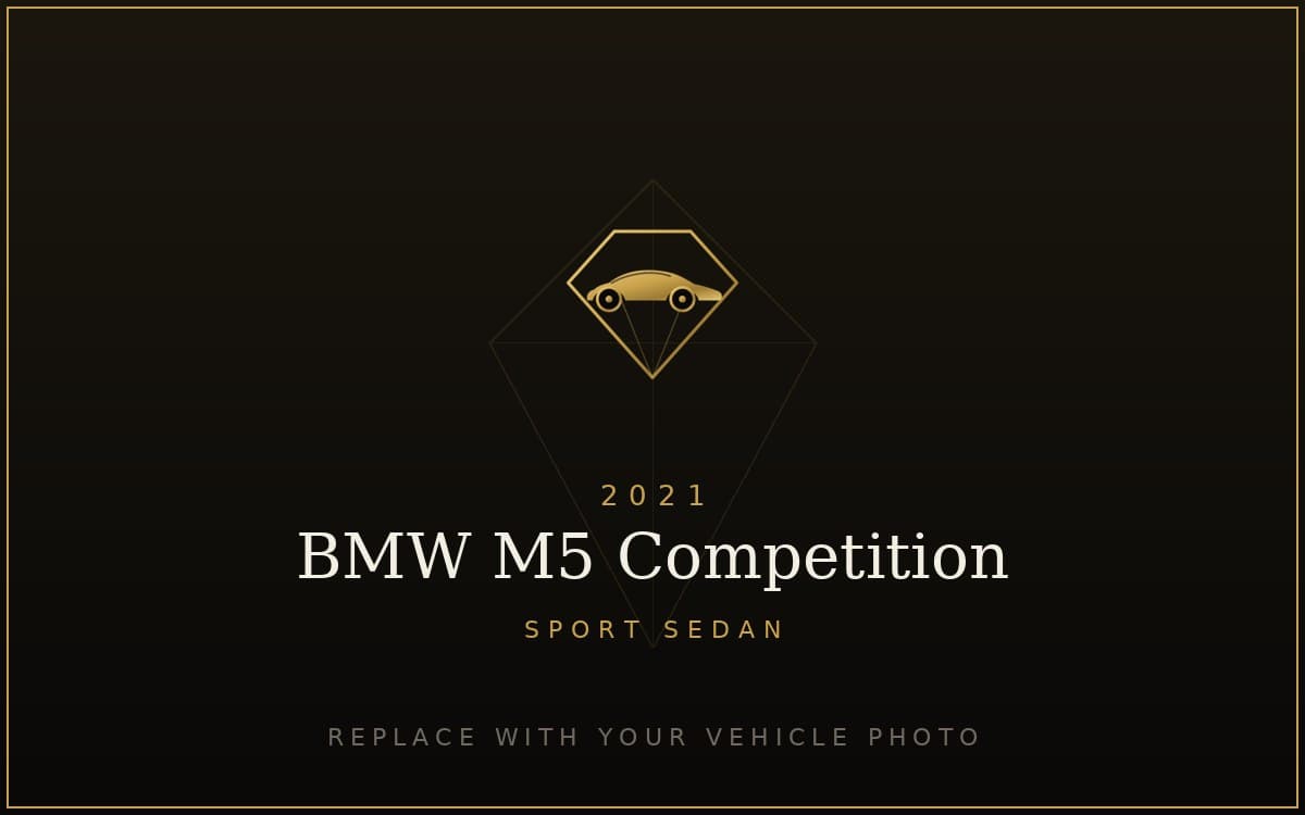 2021 BMW M5 Competition