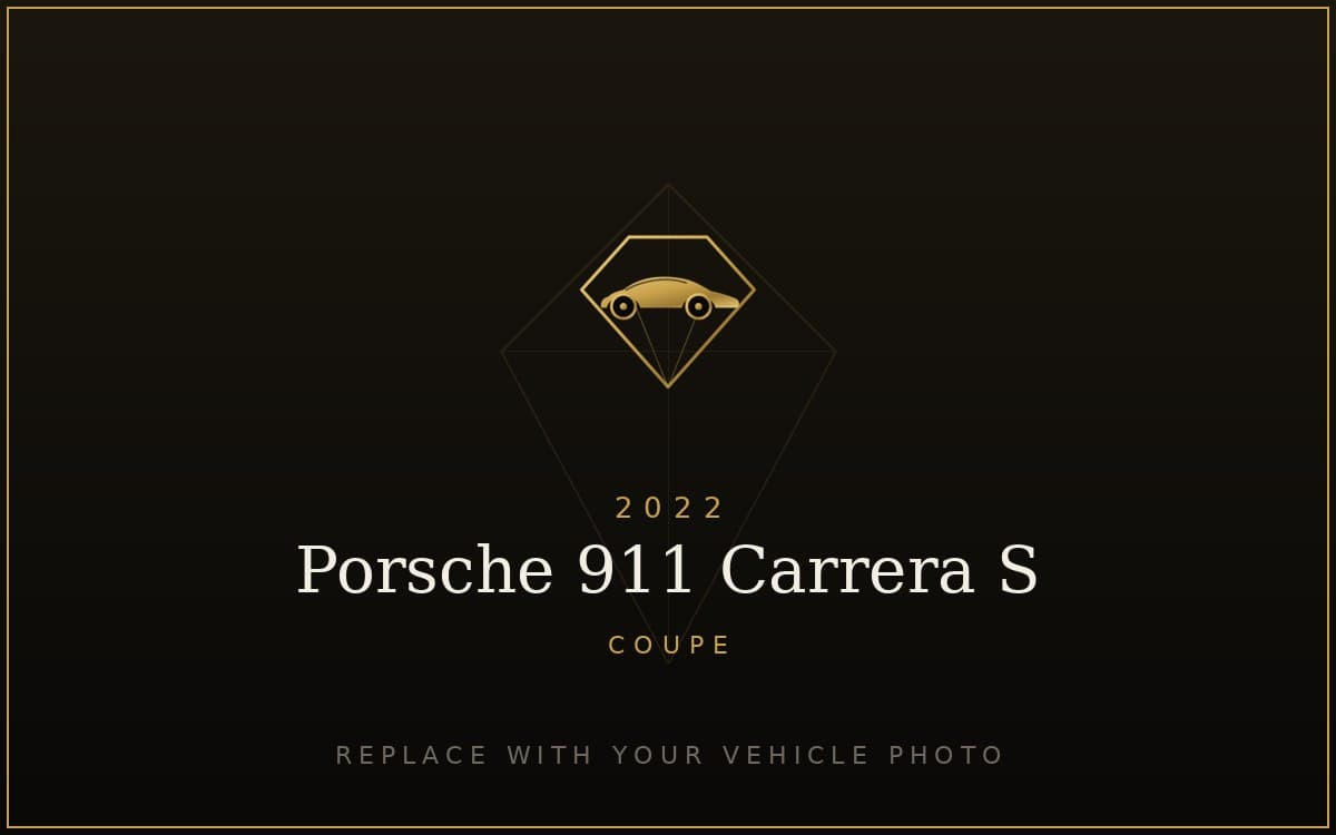 2022 Porsche 911 Carrera S